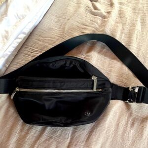Lululemon Athletica Black Belt Bag
